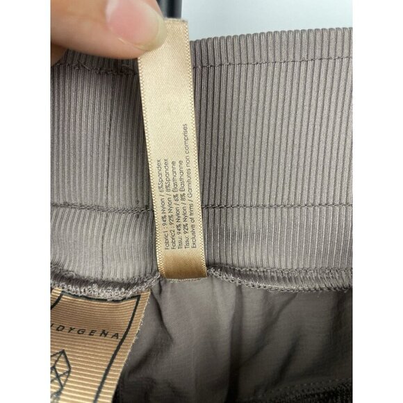 Indygena Nakato Crop Capri Taupe Brown Hiking Outdoor Athletic Pull On Pants XL - Picture 9 of 9